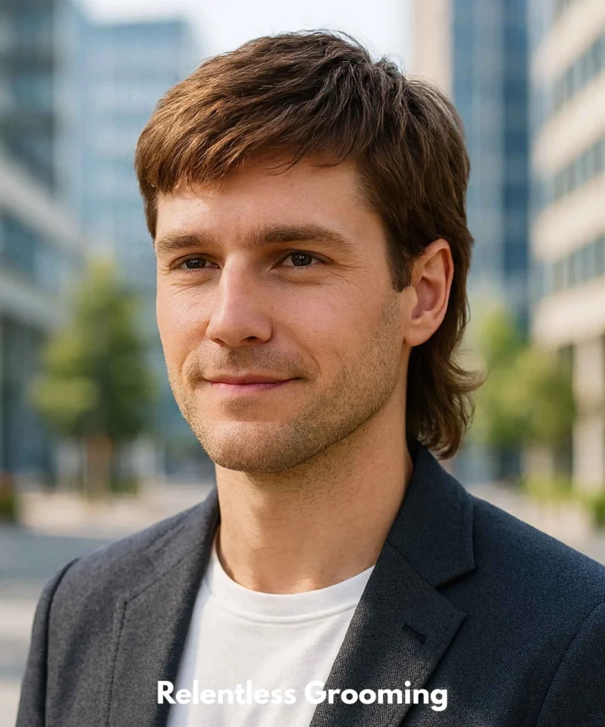 Business-Casual Mullet