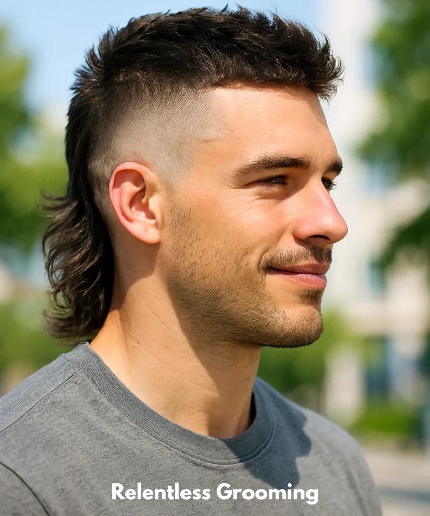 High Fade Mullet