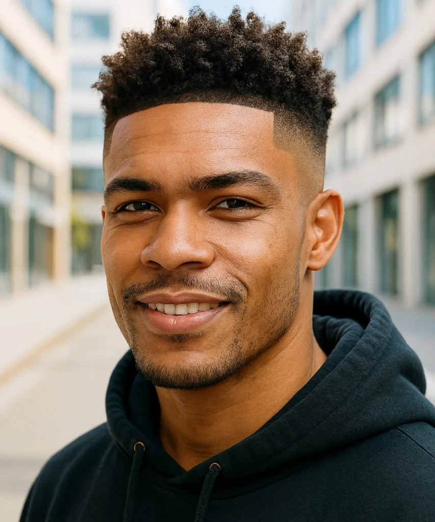 Line-Up with Curly Top