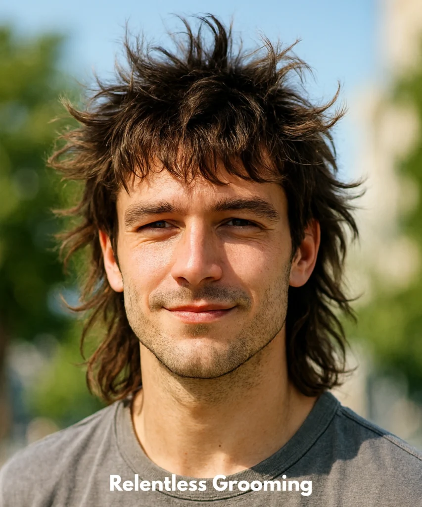 Messy Mullet