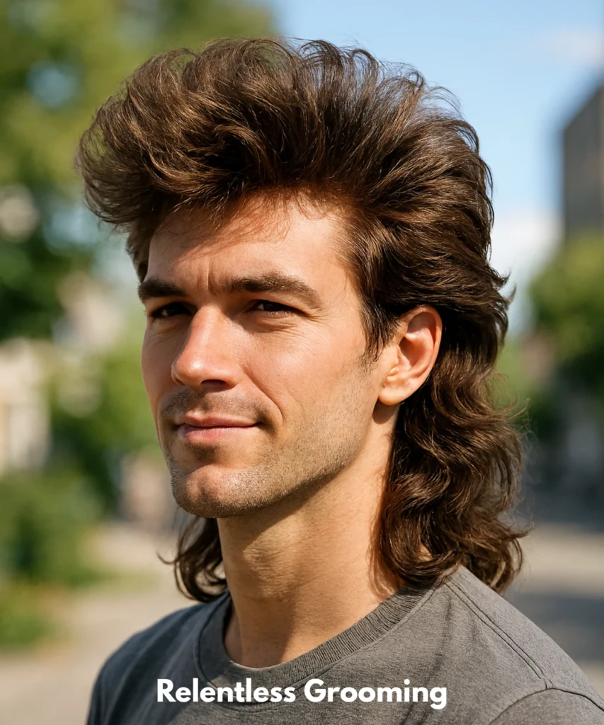 Retro Rock Mullet