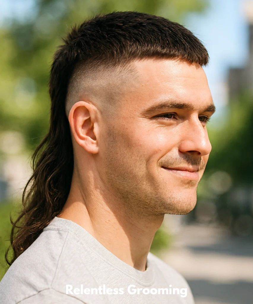 Skin Fade Mullet