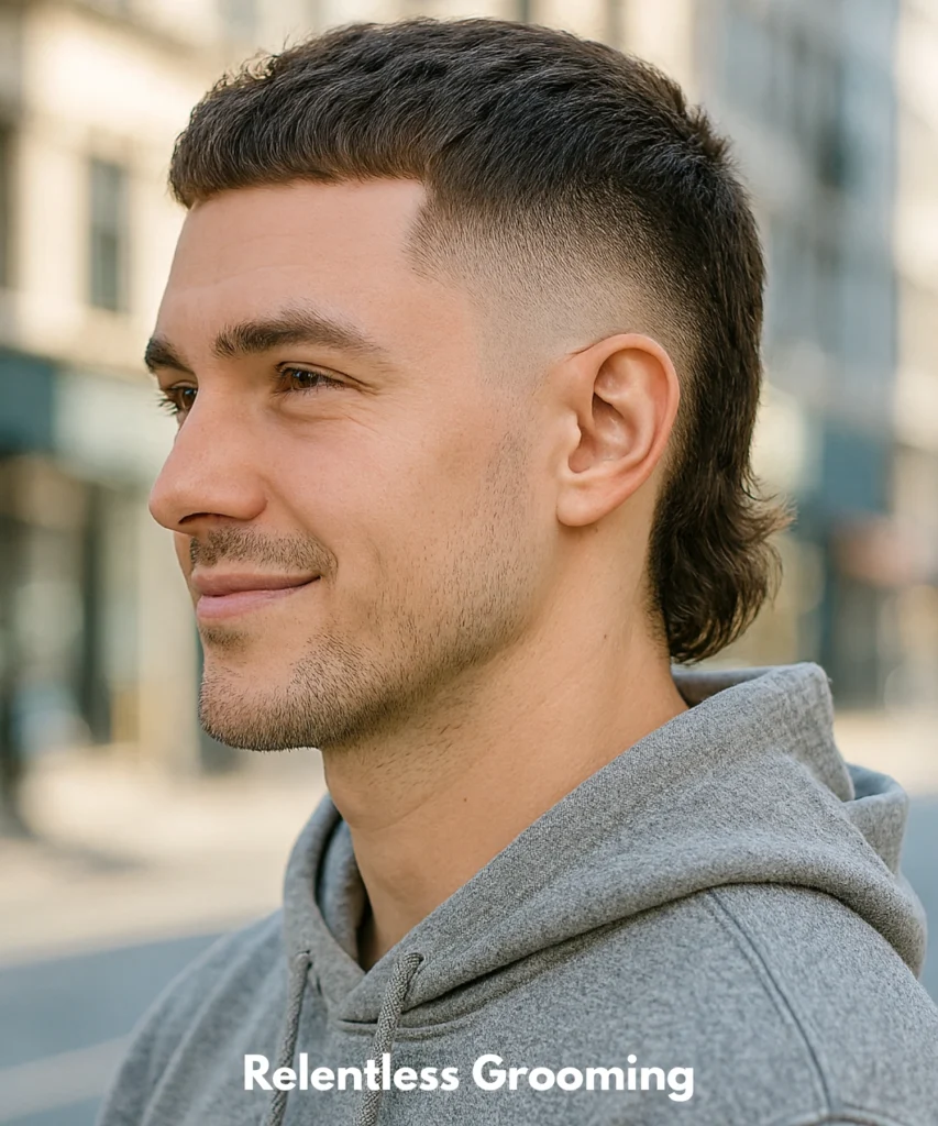 Taper Fade Mullet