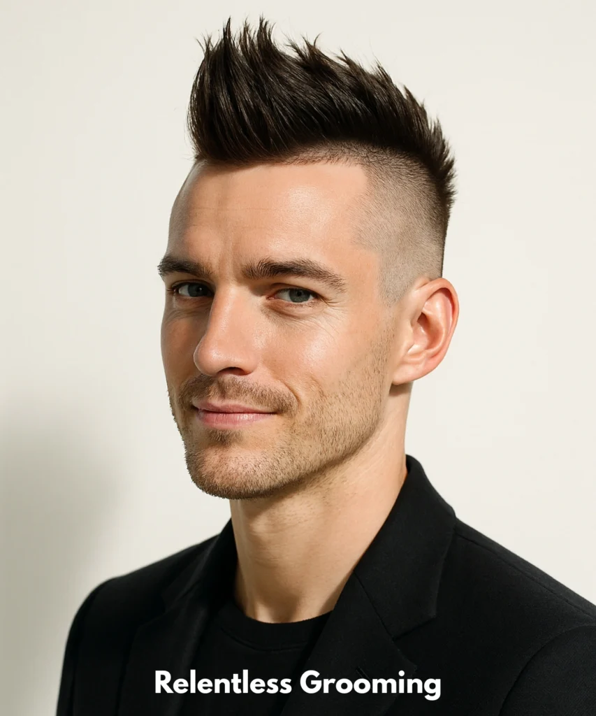 Low Fade Mohawk _ Faux Hawk