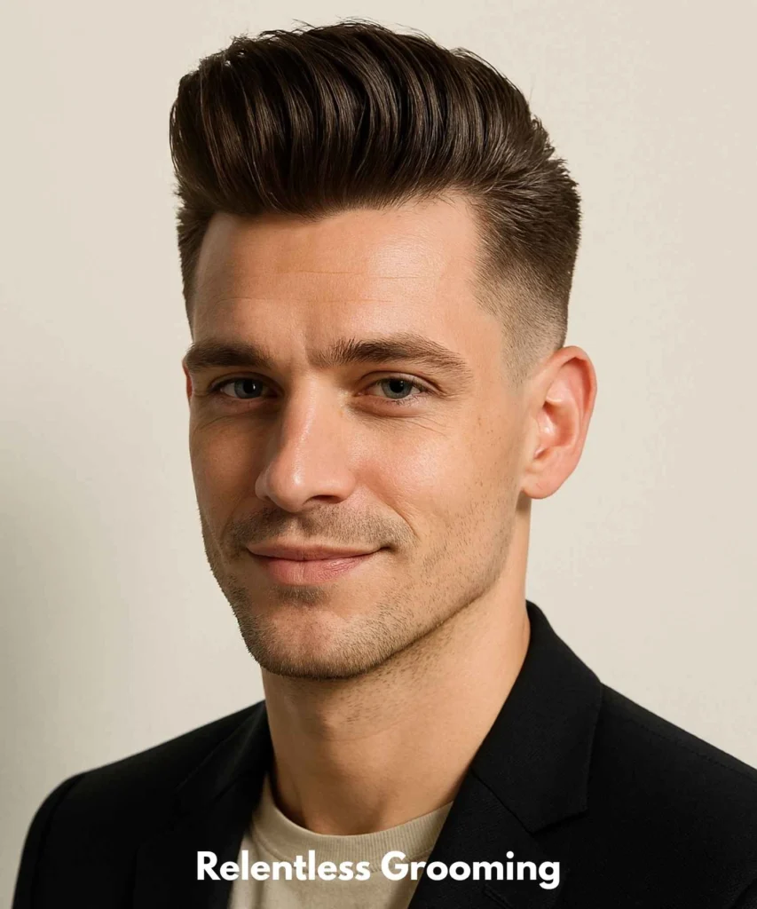 Low Fade Pompadour