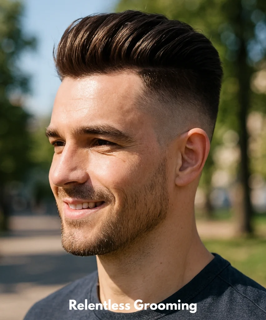 Low Fade with Undercut