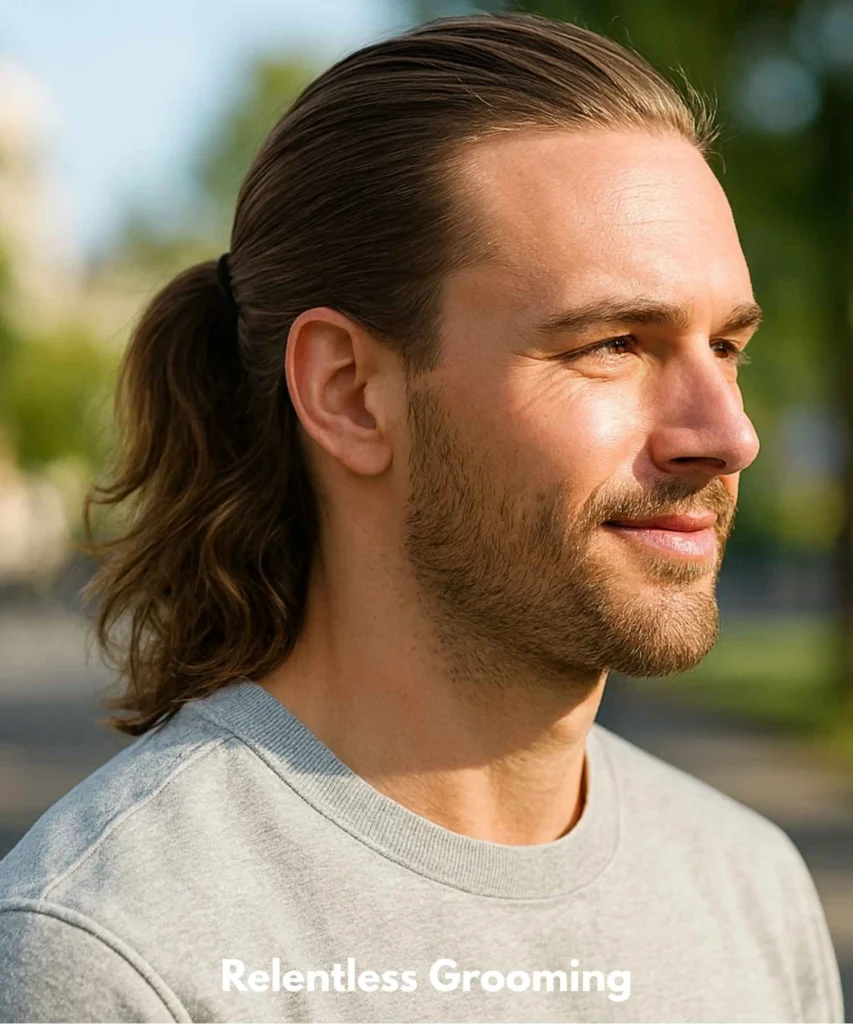 Ponytail Mullet