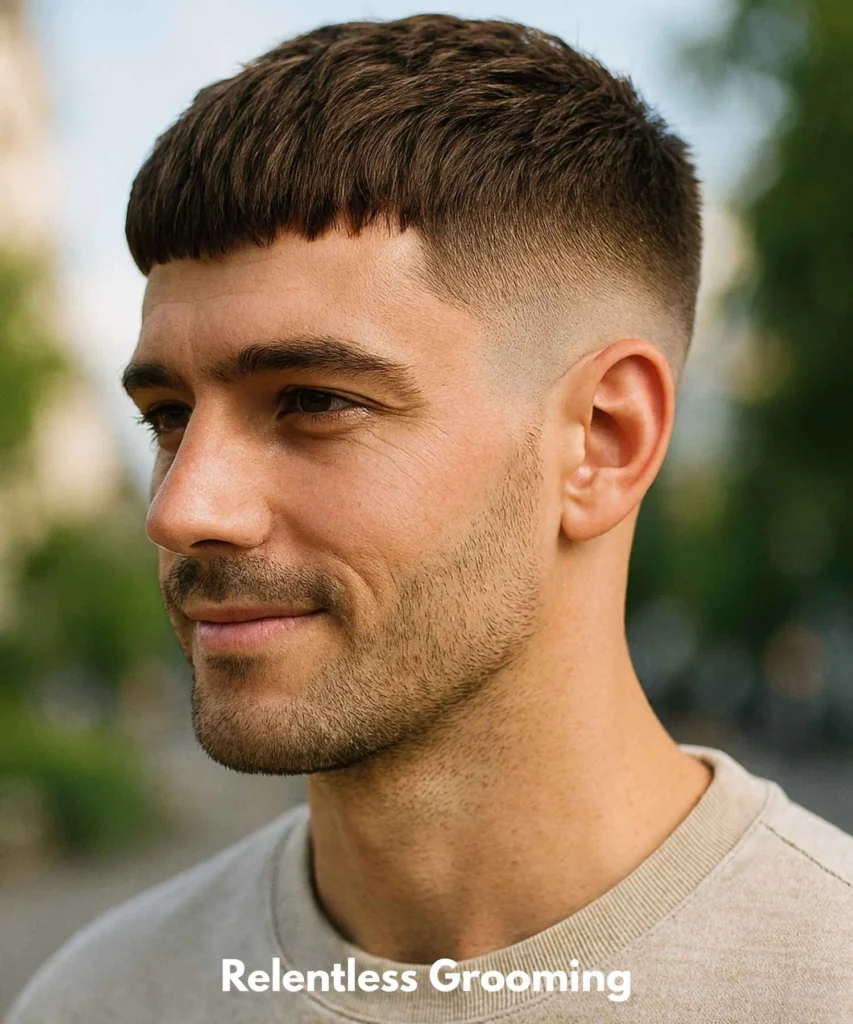 The Drop Fade French Crop