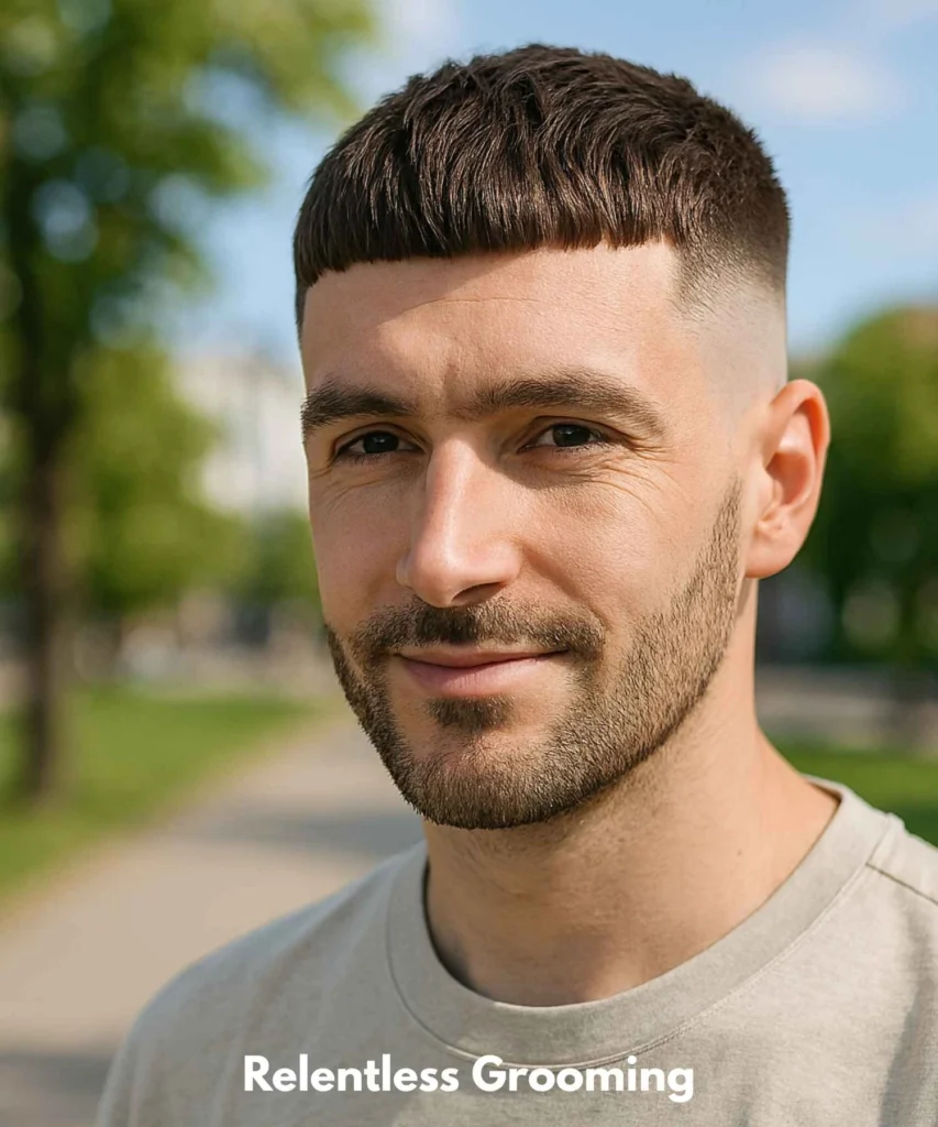 The French Crop Fade