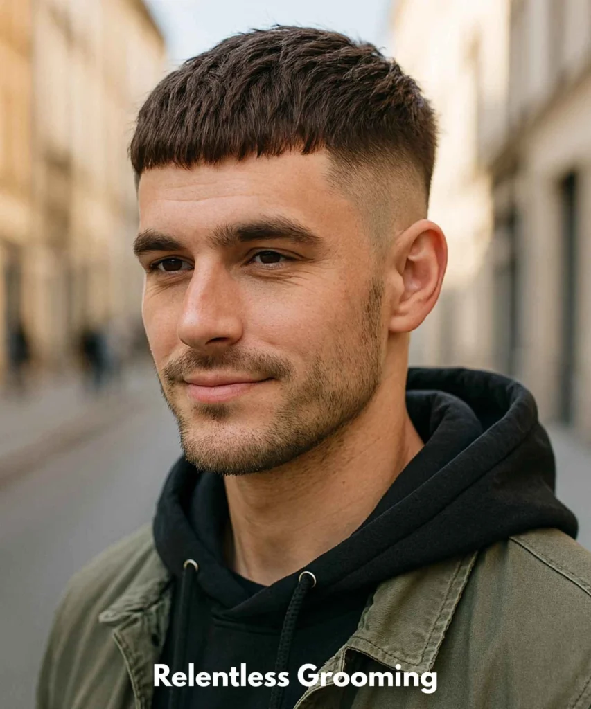 The Mid Fade French Crop