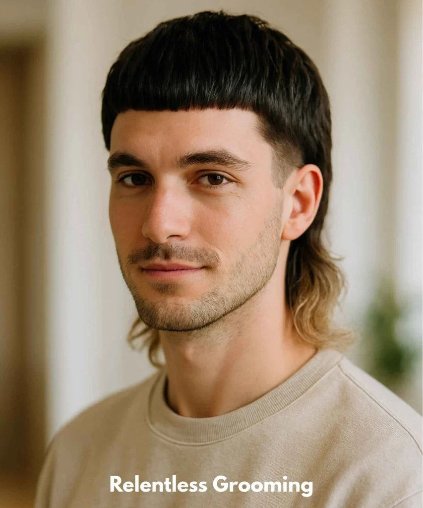 Two-Tone Mullet