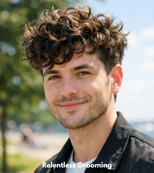 Short Mod Cut: Classic British Hairstyle for Modern Men 5 Curly Mod Cut