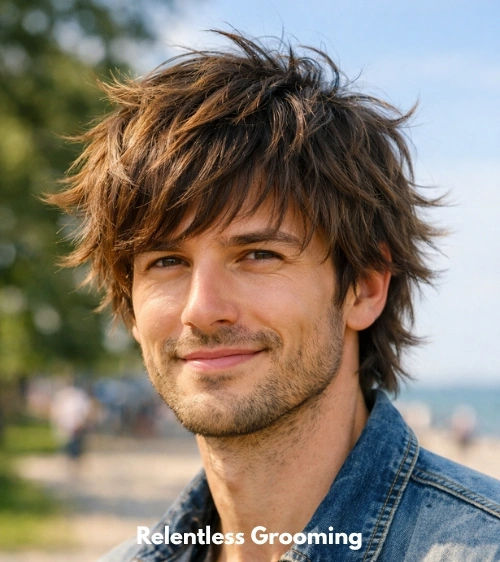 Shaggy Fade Haircut 13 Layered Shag Haircut