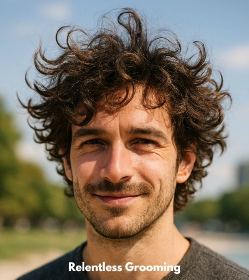 Surfer Hairstyles for Men: Effortless Beach-Inspired Looks 6 Messy Curls