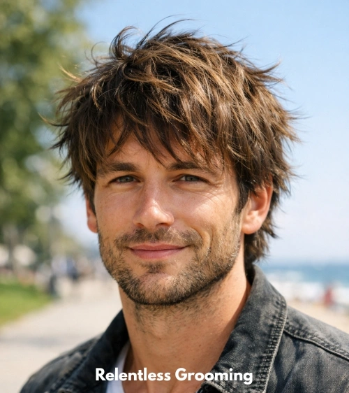 Shaggy Fade Haircut 14 Messy Shag Haircut