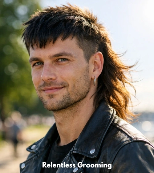 Short Mod Cut: Classic British Hairstyle for Modern Men 7 Mod Mullet