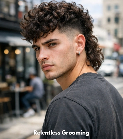 Curly Mullet Fade: Bold Styles to Upgrade Your Look 16 Disconnected Curly Mullet Fade