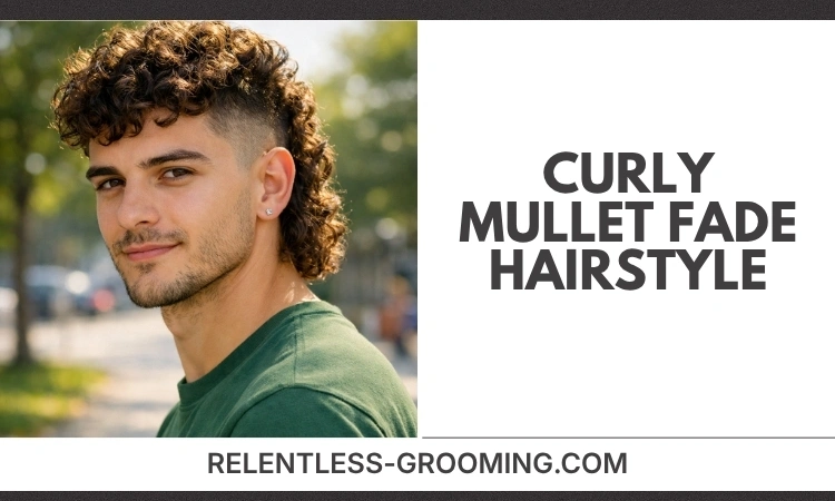 Curly Mullet Fade: Bold Styles to Upgrade Your Look 2 curly mullet fade