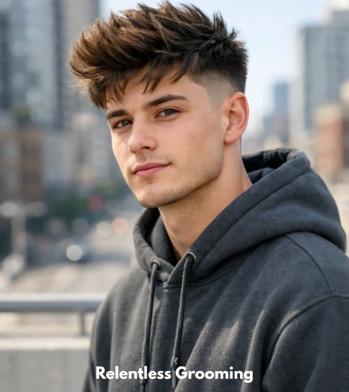 Low Taper Fade Textured Fringe: Best Modern Styles 10 Fluffy Fringe Low Taper Fade