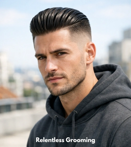 Slick Back Hairstyles That Never Go Out of Style 10 High Fade Slick Back