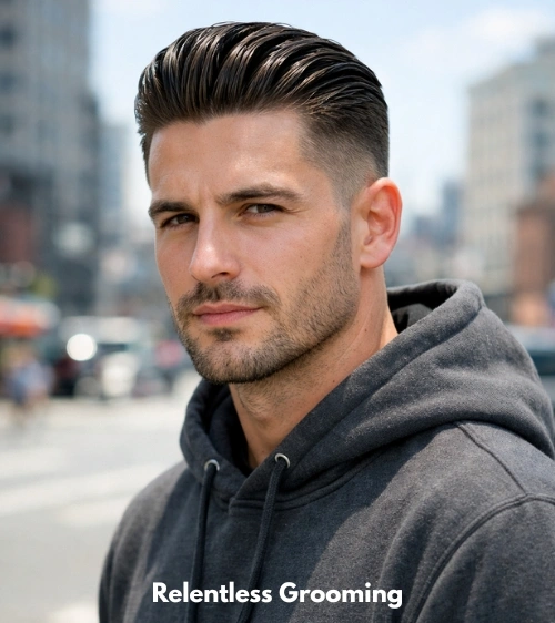 Slick Back Hairstyles That Never Go Out of Style 8 Low Fade Slick Back