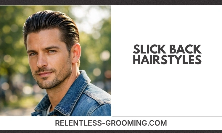 Slick Back Hairstyles That Never Go Out of Style 2 Slick Back Hairstyles
